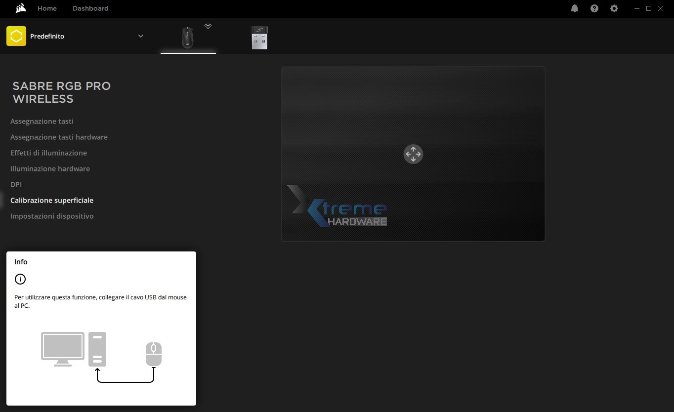 iCUE Sabre RGB Pro Wireless 10 22db1