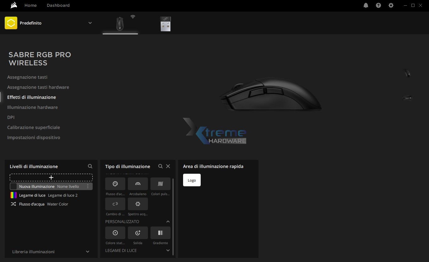 iCUE Sabre RGB Pro Wireless 6 7f10d